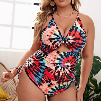 Plus Size One-Piece Swimsuit
