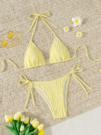 Solid One-Piece Swimsuit