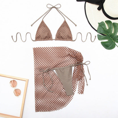 Solid Bikini Set
