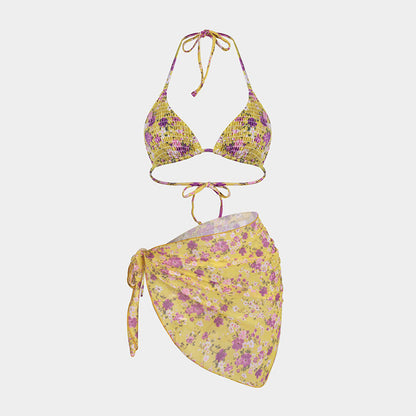 Print One-Piece Swimsuit