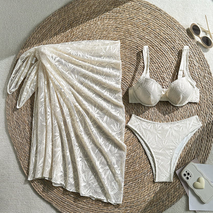 Wave Print Vacation One-Piece Swimsuit