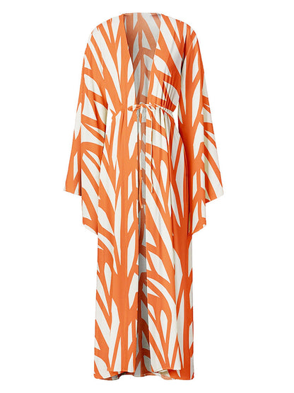 Triple Slit One-Piece Swimsuit