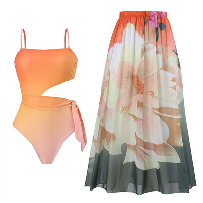 Slim One-Piece Swimsuit