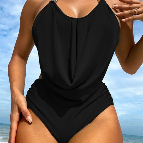 Solid Bikini Set