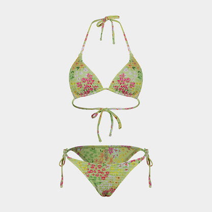 Print One-Piece Swimsuit