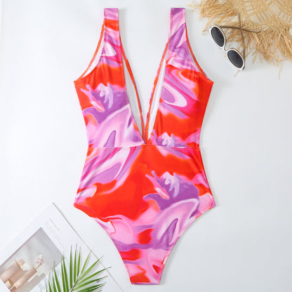 Retro Plunge One-Piece Swimsuit
