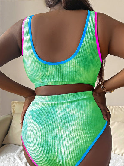 Plus Size One-Piece Swimsuit