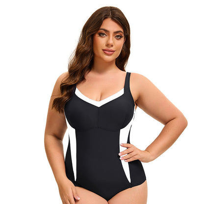 Sports Sleeveless One-Piece Swimsuit