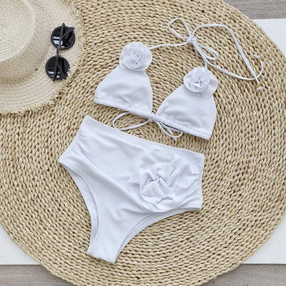 Solid Bikini Set
