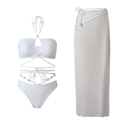 Solid Bikini Set