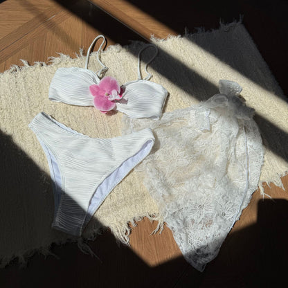 Solid Bikini Set
