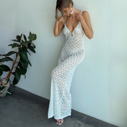 Solid One-Piece Swimsuit