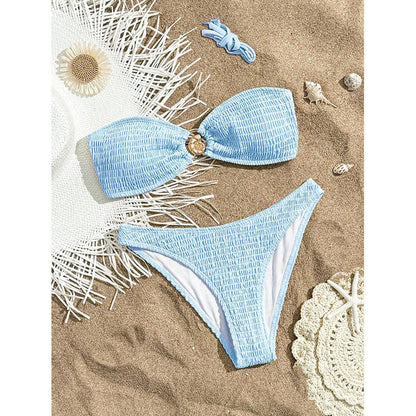 Solid Bikini Set