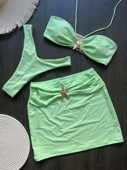 Slip Triangle Bikini Set