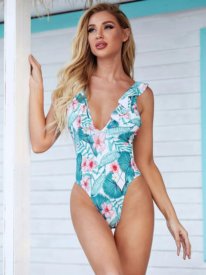 Ruffle Bikini Set