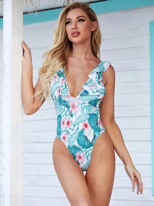 Ruffle Bikini Set