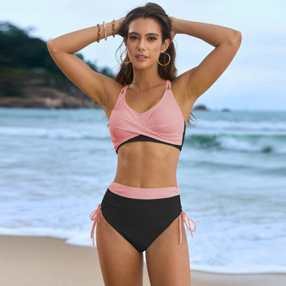 Solid Bikini Set