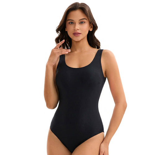 Triangle One-Piece Swimsuit