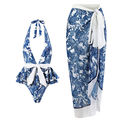 Slim One-Piece Swimsuit