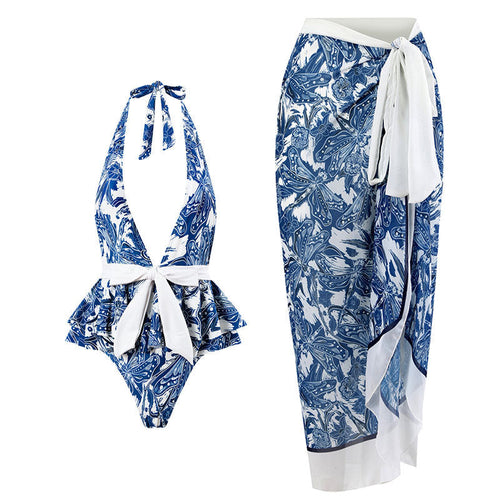 Slim One-Piece Swimsuit