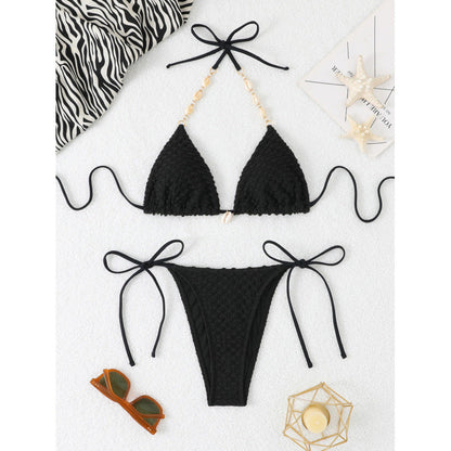 Solid Bikini Set