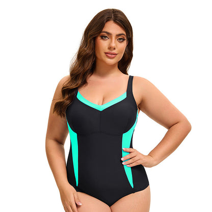 Sports Sleeveless One-Piece Swimsuit