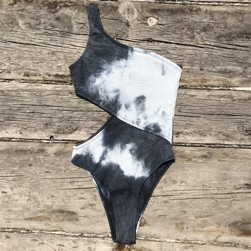 Wrinkle Chambray Bikini Set