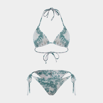 Print One-Piece Swimsuit