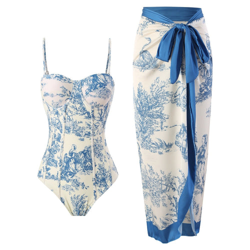 Slim One-Piece Swimsuit