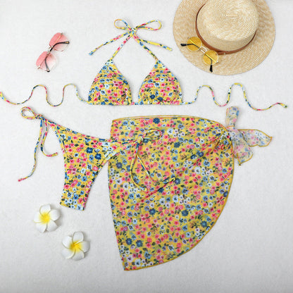 Print One-Piece Swimsuit