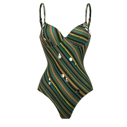 Underwire One-Piece Swimsuit