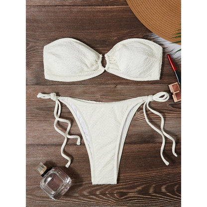 Solid Bikini Set