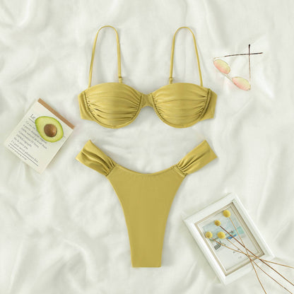 Triangle Plus Bikini Set