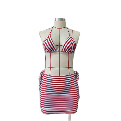 Striped Cover-Up