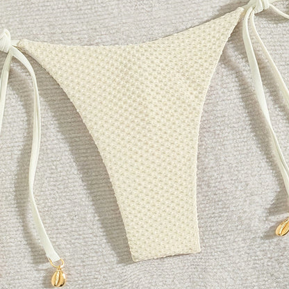 Solid Bikini Set