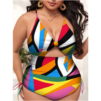 Plus Size One-Piece Swimsuit