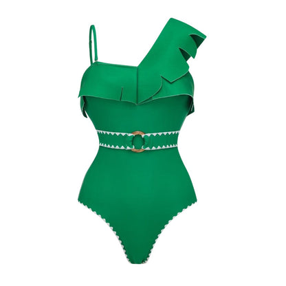 Tropical One-Piece Swimsuit