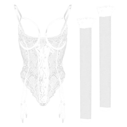 Sheer One-Piece Swimsuit