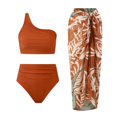 Solid Bikini Set