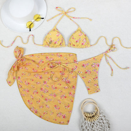 Print One-Piece Swimsuit