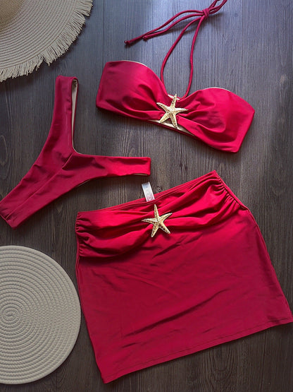 Slip Triangle Bikini Set