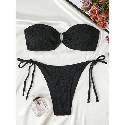 Solid Bikini Set