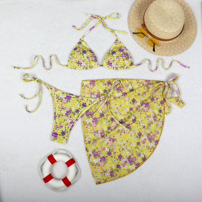 Print One-Piece Swimsuit