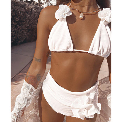 Solid Bikini Set
