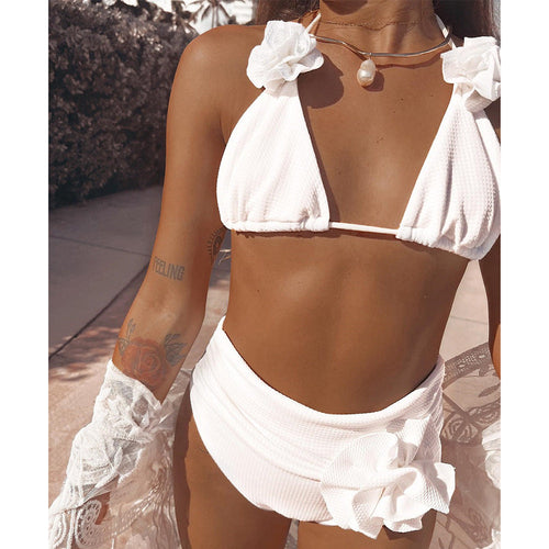 Solid Bikini Set