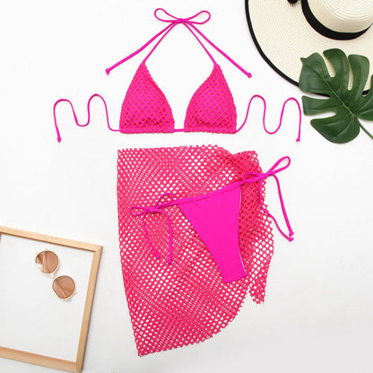 Solid Bikini Set
