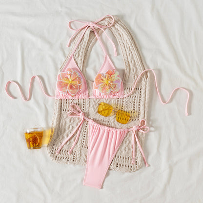 Solid Bikini Set
