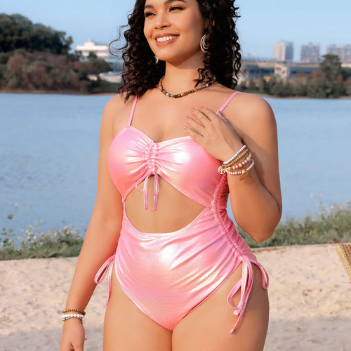 Plus Size One-Piece Swimsuit