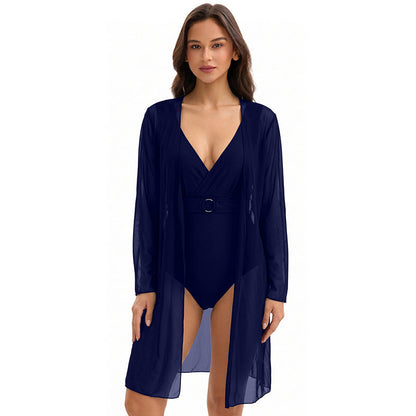 Triangle One-Piece Swimsuit