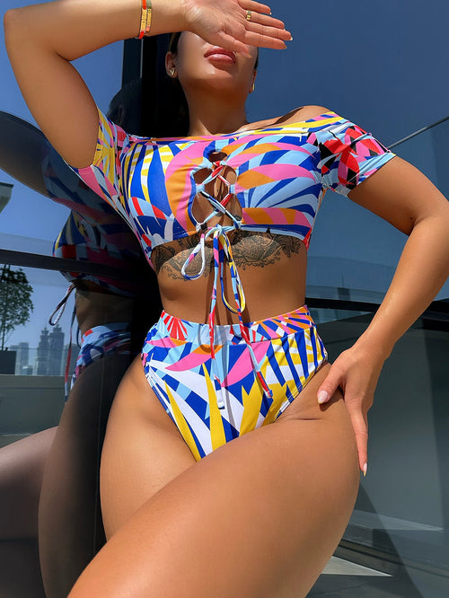 Print Bikini Set